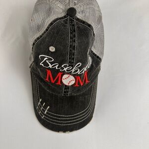 Black and White Baseball Cap